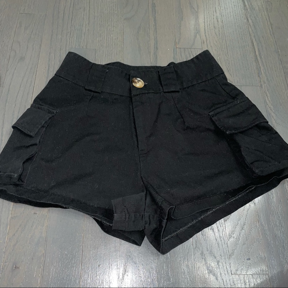 (25)- Shein black shorts woman’s size small